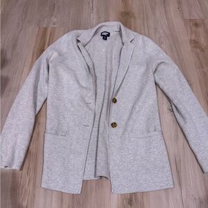 Lands' End Light Gray Women's Blazer